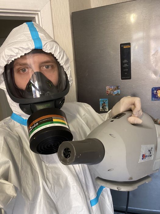 100% уничтожение тараканов клопов блох мышей крыс плесени запах Днепр