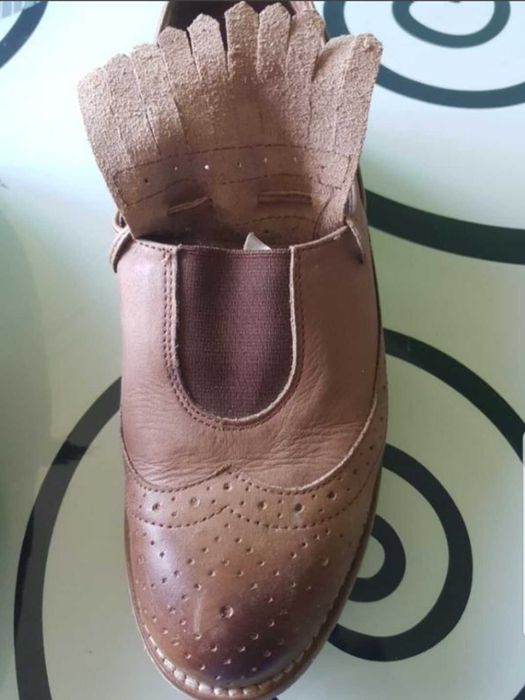 Туфлі-лофери,  шкіряні .