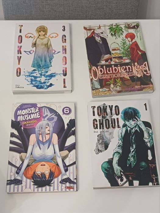Komiksy zestaw 4 sztuki
