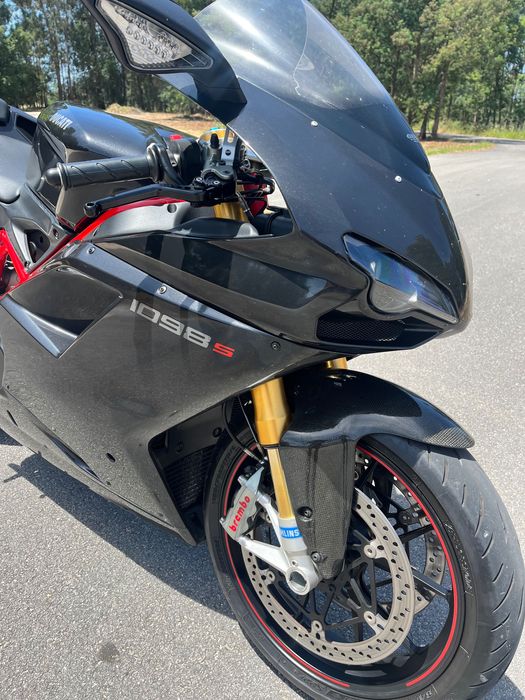 Ducati 1098s com suspensão Öhlins original