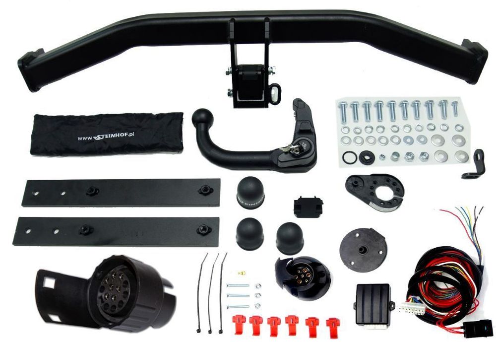 VOLKSWAGEN VW TIGUAN 1 I 5N WYPINANY AUTOMAT HAK HOLOWNICZY + MODUŁ + WIĄZKA 7PIN/13P