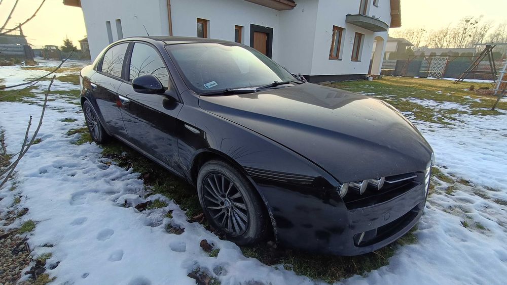 Alfa Romeo 159 po kolizji