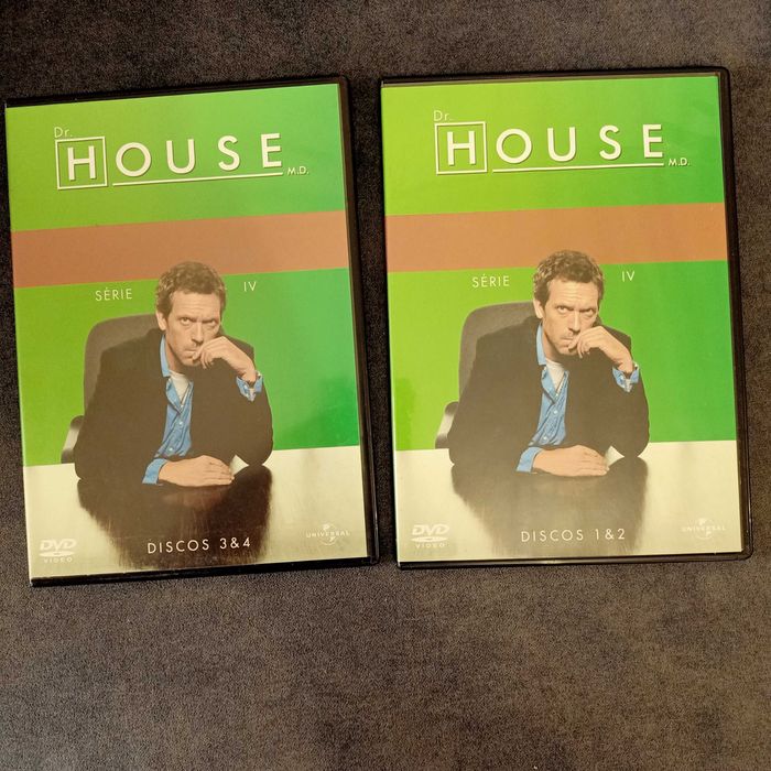 Dr House - Série 4 (4 DVDs) - Original Universal