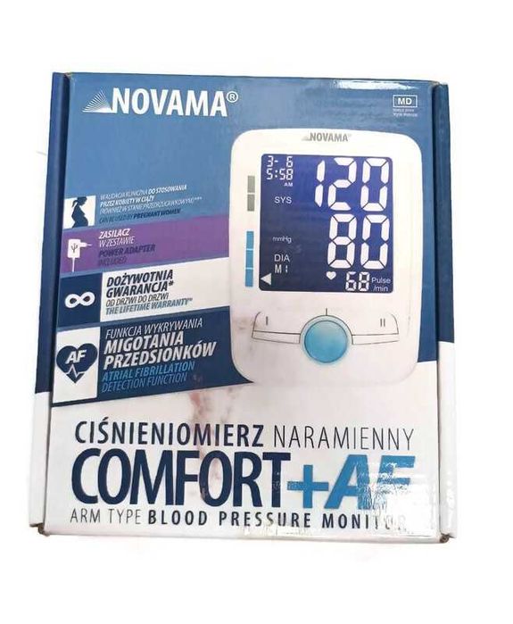 Ciśnieniomierz elektroniczny Novama Comfort+AF na ramię