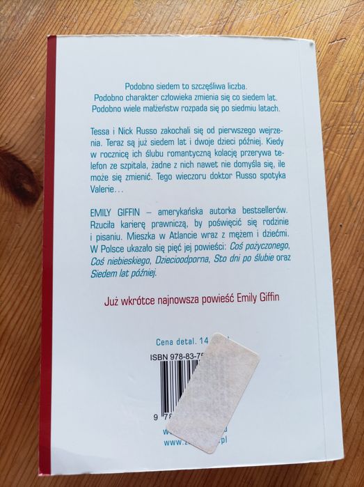 Emily Giffin Siedem lat później