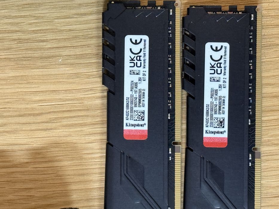 Ddr4 2 x 16GB 3200mhz Kingston Pamiec Ram