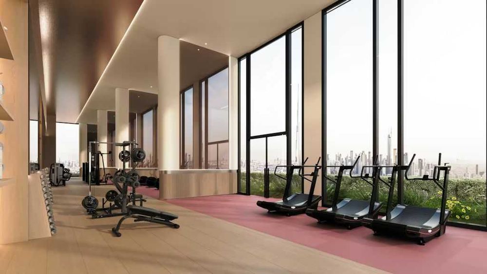 Nowoczesne studio – 32m² w Binghatti Etherea, JVC, Dubai, ZEA