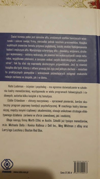 Książka - Syndrom Samca ALFA
