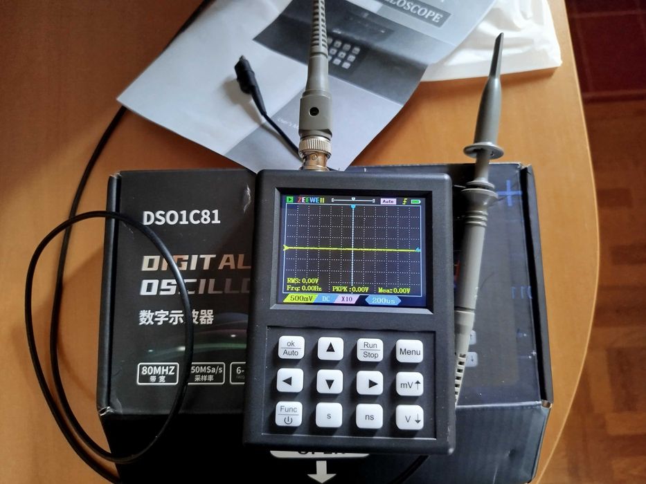 Осцилограф DSO1C81 Zeeweii 80Mhz