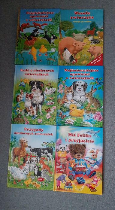 Komplet 6książek o zwierzątkach Bob Bambton John Francis Ray Cresswell