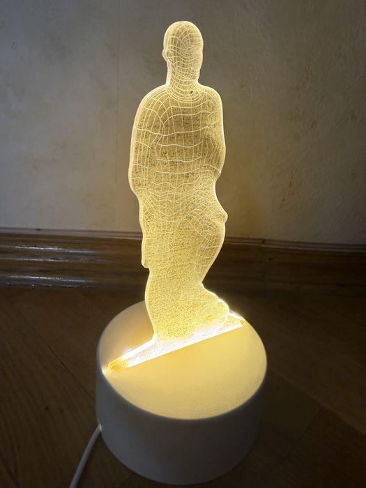3D світильник нічник Футболіст