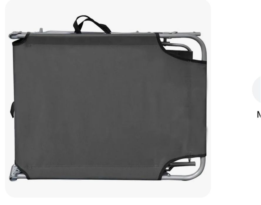 Espreguiçadeira em Alumínio cinzenta