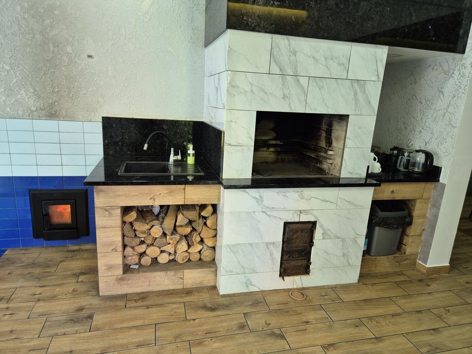 Лазня  "Лісова" на дровах с бас. и хамамом в Буче