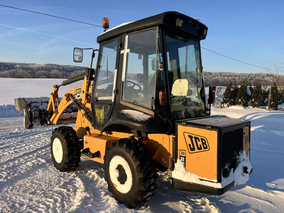 Ladowarka JCB 2cx 4x4 z kompresorem srubowym