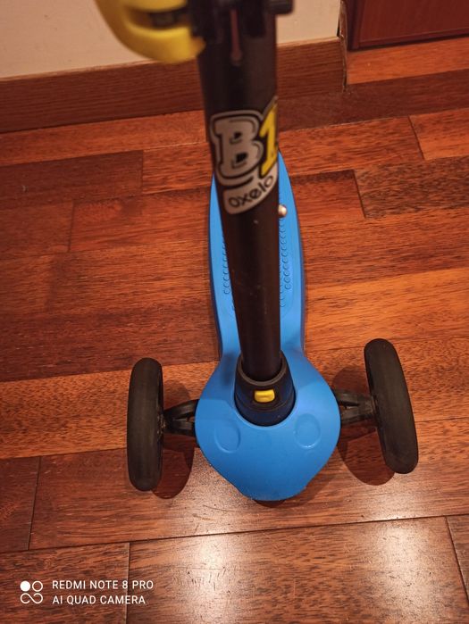 Hulajnoga trzykołowa Decathlon B1 +kask