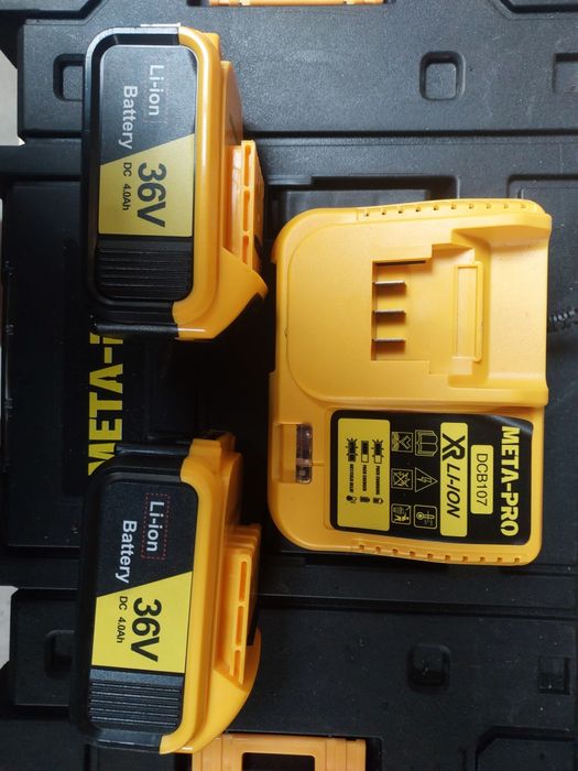 Akumulator UberTool Bateria Meta-Pro Ładowarka Klucz Wkrętarka Szlif