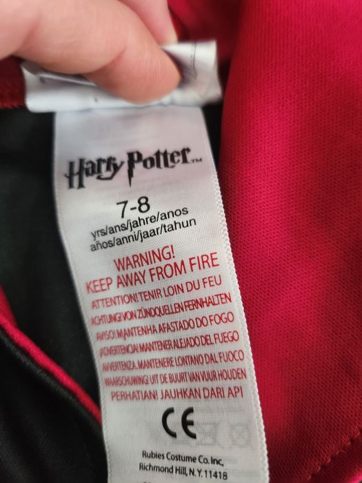Strój przebranie Harry Potter  na 7-8 lat