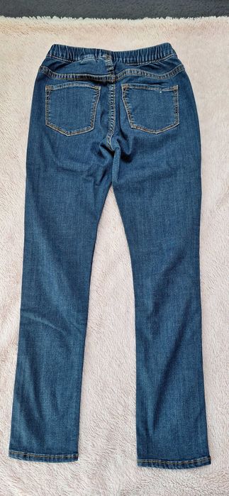 Spodnie jeans 6-7lat dziewczynka H&M gumkowe