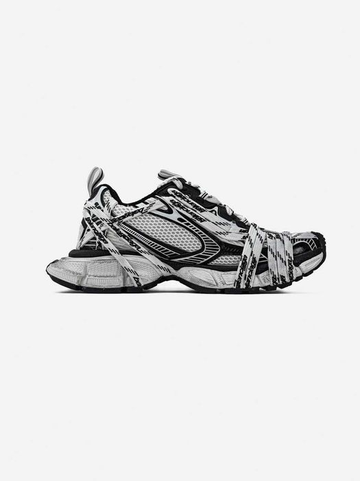 Кросівки Balenciaga 3xl Extreme Lace Logo  White Black premium