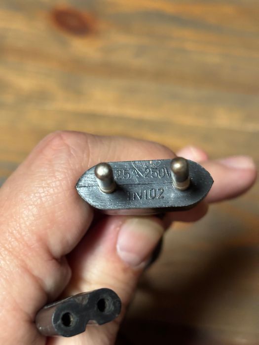 Кабель живлення 2-pin для принтерів/побутової техніки, 220V