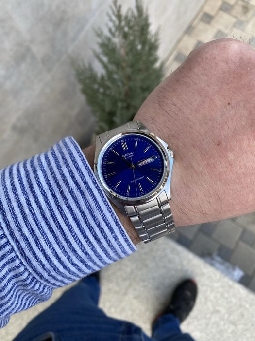 Оригінальний чоловічий годинник Casio, часи Касіо з гарантією!