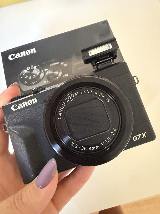 canon g7x mark iii como nova