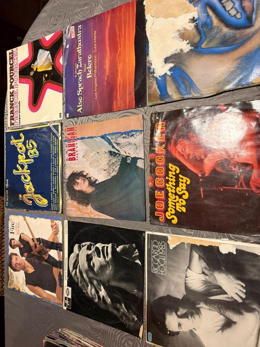 Lote de discos de vinil