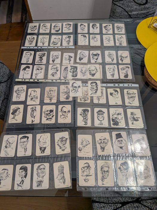 Calendários de coleção caricaturas