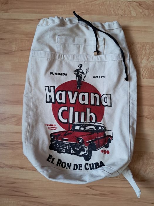 Unikatowy plecak worek Havana club Chevrolet Kuba