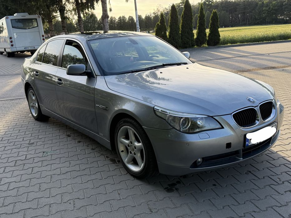 NAJTAŃSZA JEŻDZĄCA Bmw e60 m54b22 170koni / DOBRY STAN / długie opłaty MOŻLIWA ZAMIANA na e36, e39, e46, e38