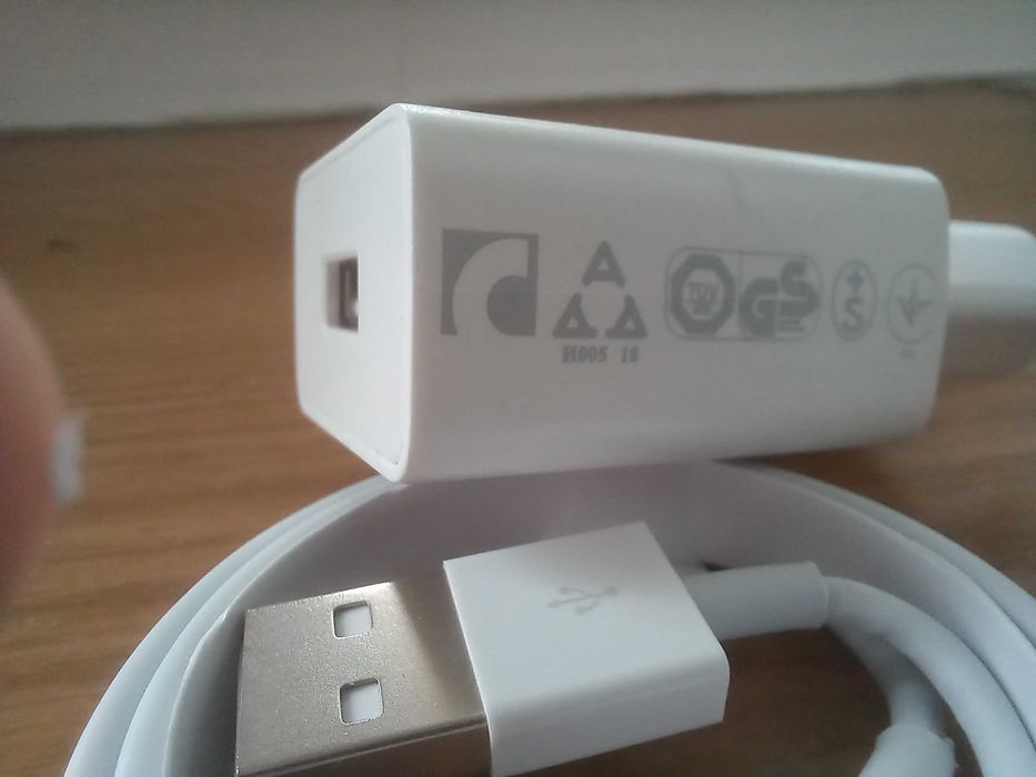 Ładowarka USB 2A+kabel do iPhone