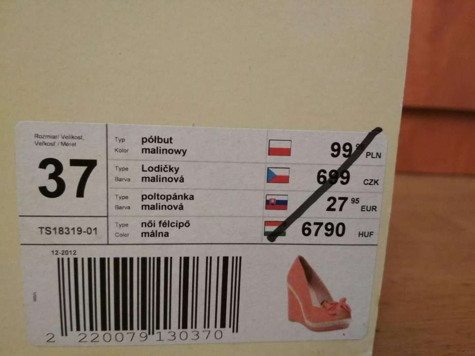 Buty na koturnie - Jennifer
