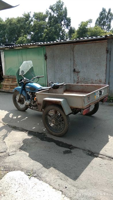 Мотоцикл Урал МГ-350. Муравей. Трицикл.