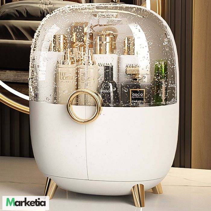 NOWY Organizer Verkam EVE szkatułka na kosmetyki biżuterię biała duża