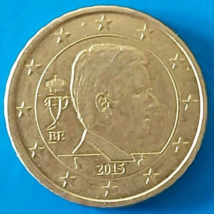 2015 Belgian 10-Cent Coin, King Philippe I