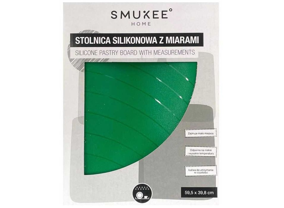 Stolnica silikonowa z miarami 60cmx40cm