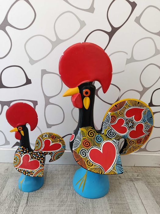 Galo de Barcelos Em Cerâmica
