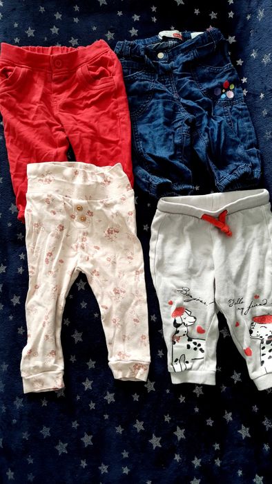 Zestaw ubranek dla dziewczynki 74