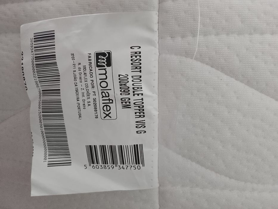 Somier com colchão