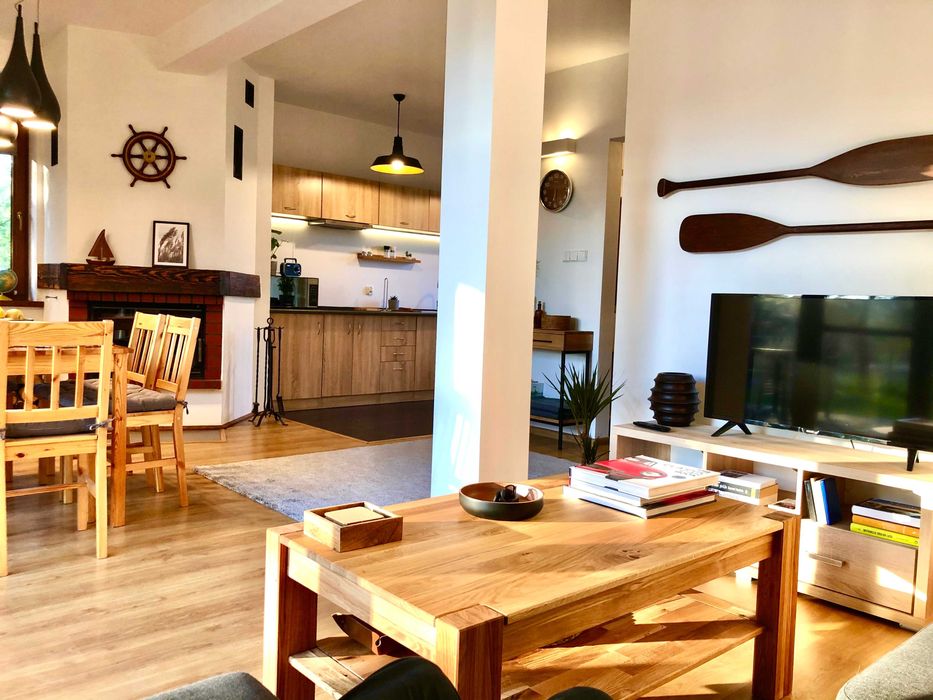 Dom letniskowy "Zatoka Mazury" nad Jeziorem Święcajty. Kal k.Węgorzewa