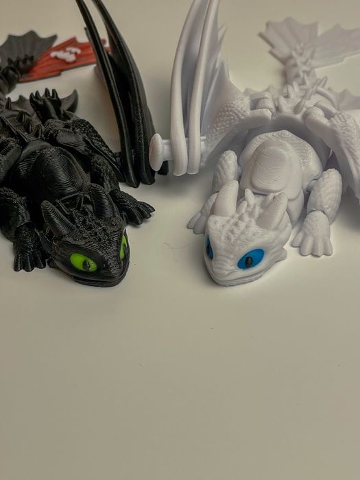 Іграшка Беззубик, рухлива, з мультфільму, дракон, розвиваюча іграшка