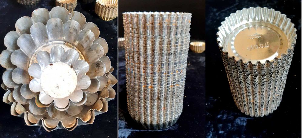 Металлические формочки для кексов и печенья