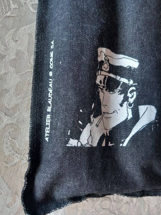 Kakemono Oficial Corto Maltese – Hugo Pratt – Atelier Blaudeau – Como Novo + Saco Original