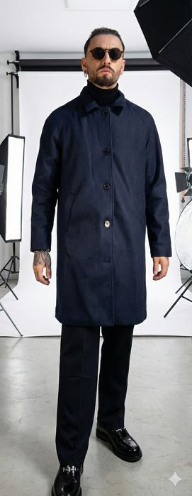 Sobretudo Clássico Homem M Novo