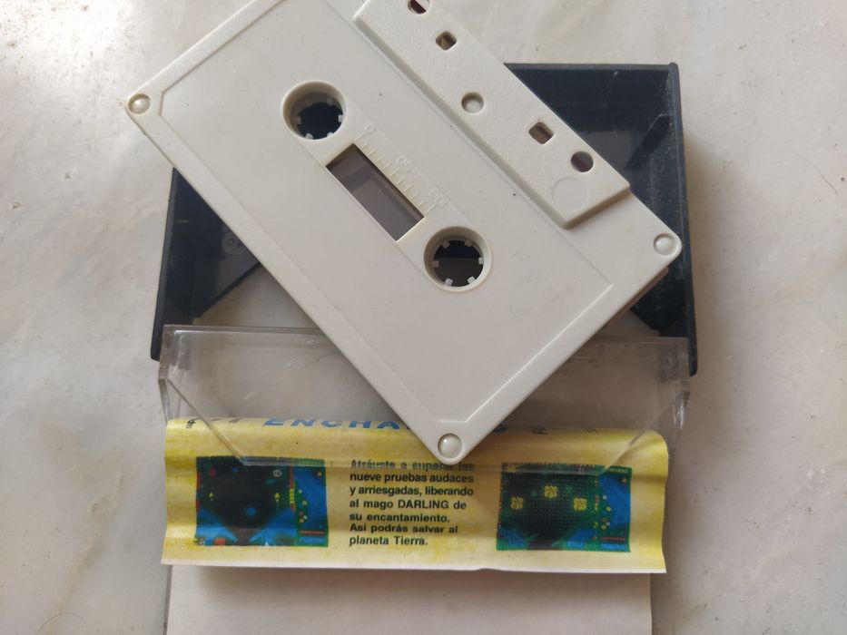 Jogo Pinball para Spectrum "Enchanted"