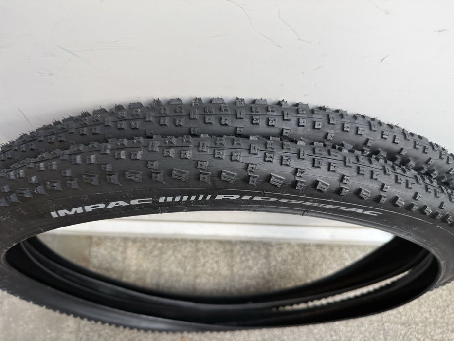 Dwie opony rowerowe IMPAC RIDGEPAC 29x2.10 54-622 drutowe czarne MTB