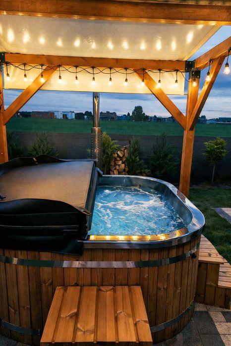 Domek Letniskowy z widokiem na Zalew Jacuzzi -na Roztoczu cisza spokój