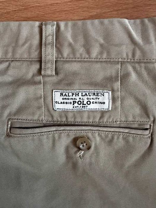 Spodnie Polo Ralph Lauren Chino świetny stan klasyczny beż 38/32 M/L