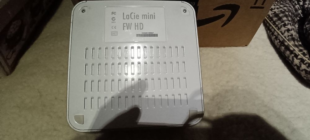 Disco rígido externo LaCie Mini CFW HD.