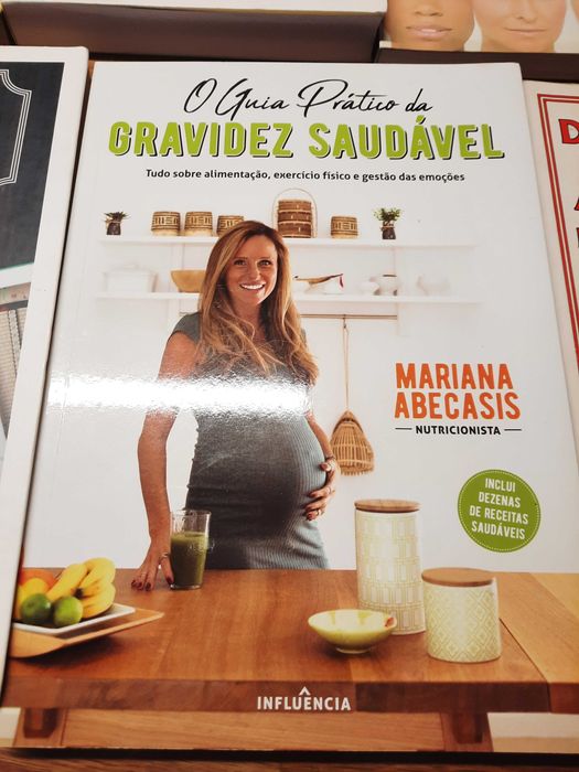 Livros de Culinária Saudável, Gravidez e Maquilhagem (Ana Bravo, Carmen Ferreira, etc.)
